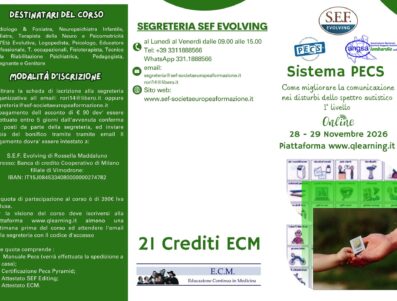 SISTEMA PECS – COME MIGLIORARE LA COMUNICAZIONE NEI DISTURBI DELLO SPETTRO AUTISTICO